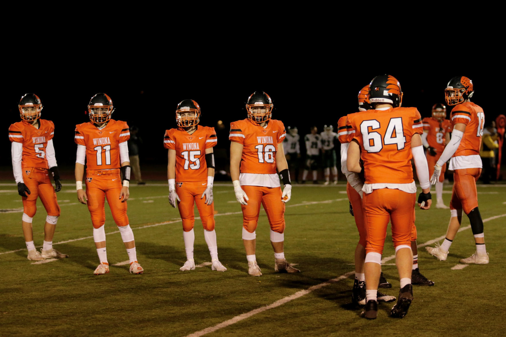 Winona Senior High School Playoff Football vs Faribault